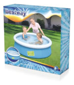 Pileta Inflable Redonda Bestway My First Fast Set 57241 De 1.52m X 38cm 477l Azul - Imagen 11