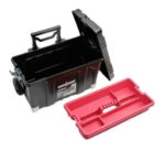 Ubermann 320308 Caja Carro De Herramientas Organizador Doble Color Negro - Imagen 7