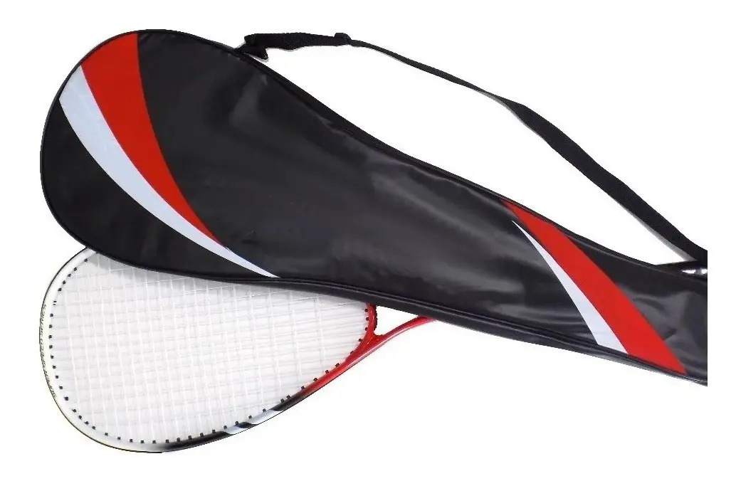 D_NQ_NP_937707-MLA46707657158_072021-F.jpg Raqueta Paleta Aluminio Squash Con Gran Balance + Funda - Imagen 1