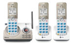 Teléfono Inalámbrico Triple At&t Dl72319 Bluetooth Con Contestador Blanco - Imagen 2