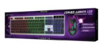 Kit Gamer Teclado Y Mouse Combo Retroiluminado Noga Nkb-100 E Negro - Imagen 4