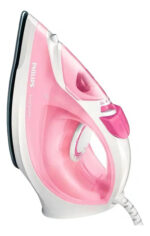 Plancha Philips Vapor Gc1022/40 Base Antiadherente 2000w Color Rosa