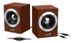 Parlantes Genius 2.0 Usb De Madera Envios Ramos Mejia Ultimo Modelo