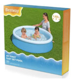 Pileta Inflable Redonda Bestway My First Fast Set 57241 De 1.52m X 38cm 477l Azul - Imagen 2
