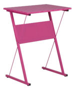 Escritorio Rosa Infantil Just Home Collection Mesa Pc Dibujo Resistente - Imagen 3