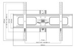 Soporte Para Tv One For All Wm2651 Led/lcd 32-84 Color Negro - Imagen 3