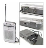 Radio Portátil Panasonic Rf-p50 Analógica Am/fm Gris - Imagen 2