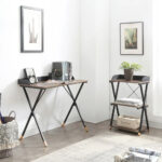 Set Escritorio + Estante Bachelor Office Madera Y Metal - Imagen 7