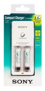 Cargador Sony De Pilas Con 2 Pilas Sony Aaa Originales Ramos - Imagen 2
