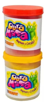 Set X2 Masas Infantiles En Frasco Diversion Calidad Premium