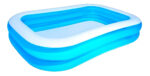 Pileta Inflable Rectangular Bestway Piscina Fast Set De 2.62m X 1.75m X 51cm 778l Azul Y Blanca Caja Azul/blanco - Imagen 9