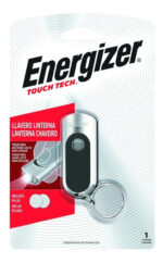 Llavero Led Linterna Energizer Touch Tech Metalico Linterna Cromado Luz Blanco