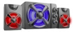 Parlantes Noga Multimedia 2.1 Usb Con Luces Ng-650p Ultimo