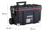 Ubermann 320308 Caja Carro De Herramientas Organizador Doble Color Negro - Imagen 11