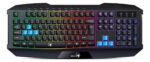 Teclado Gamer Gaming Genius Scorpion K215 Teclas Flotantes Teclado Negro Idioma Español - Imagen 2