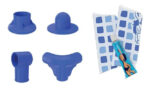 Pileta Estructural Rectangular Pelopincho 1010 Con Capacidad De 500 Litros 1.55x1.07 M Azul Mosaico - Imagen 4
