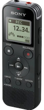 Grabador De Voz Periodista Digital Sony 4gb Con Pilas Aaa